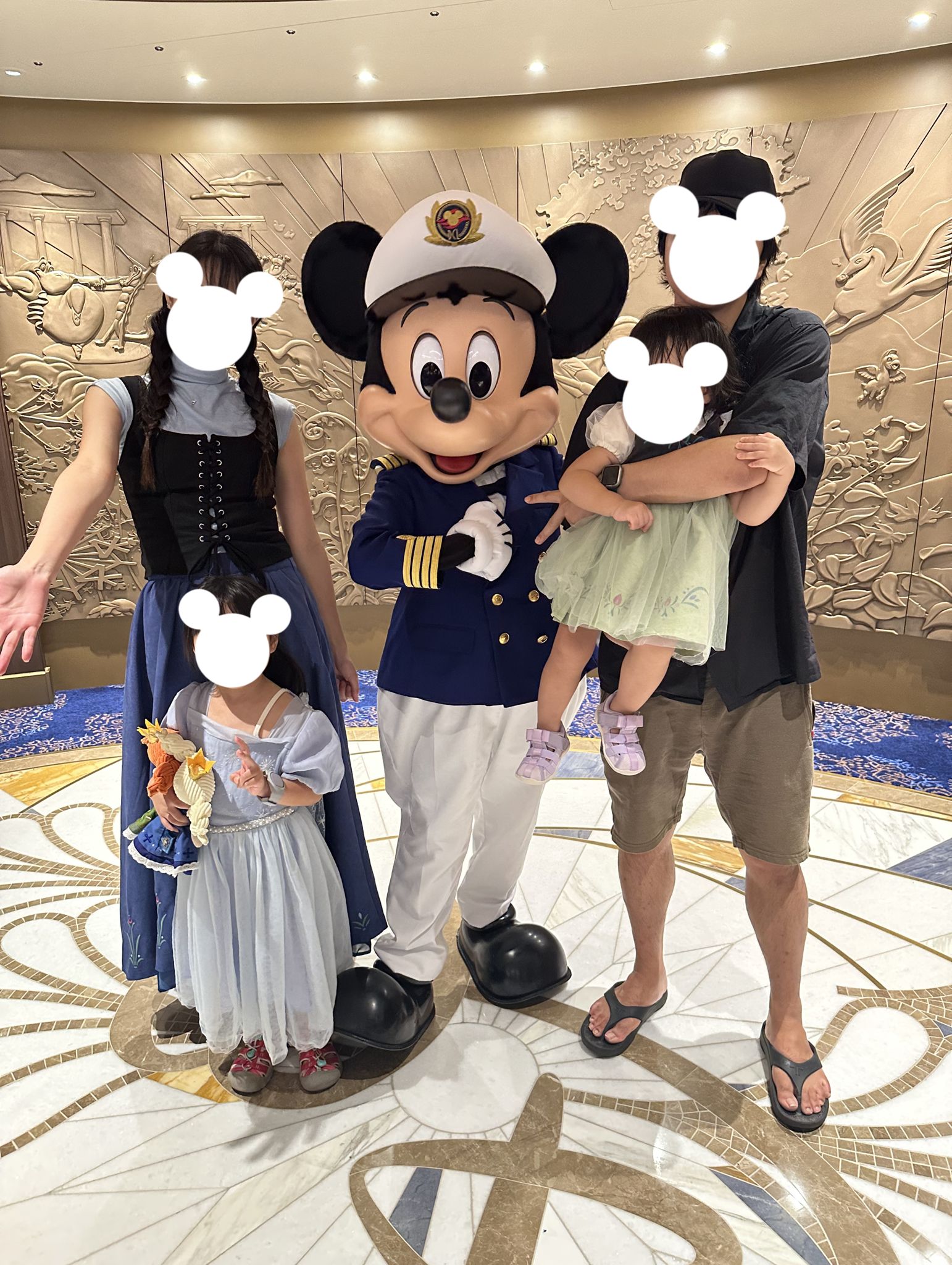 キャプテンミッキーとの写真