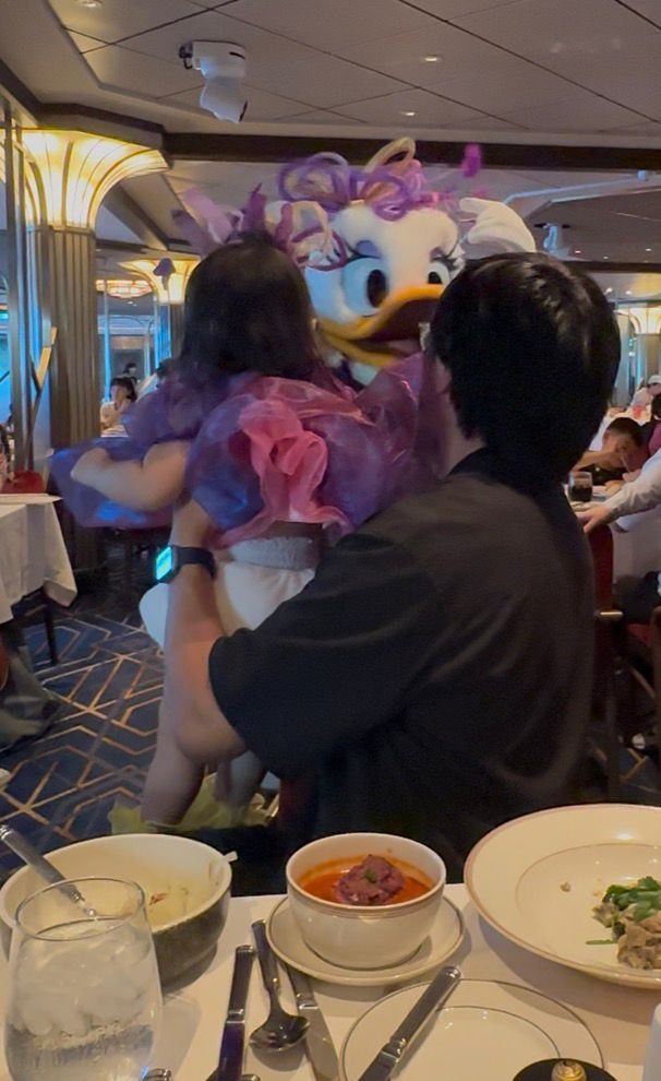 デイジーとのグリーティング