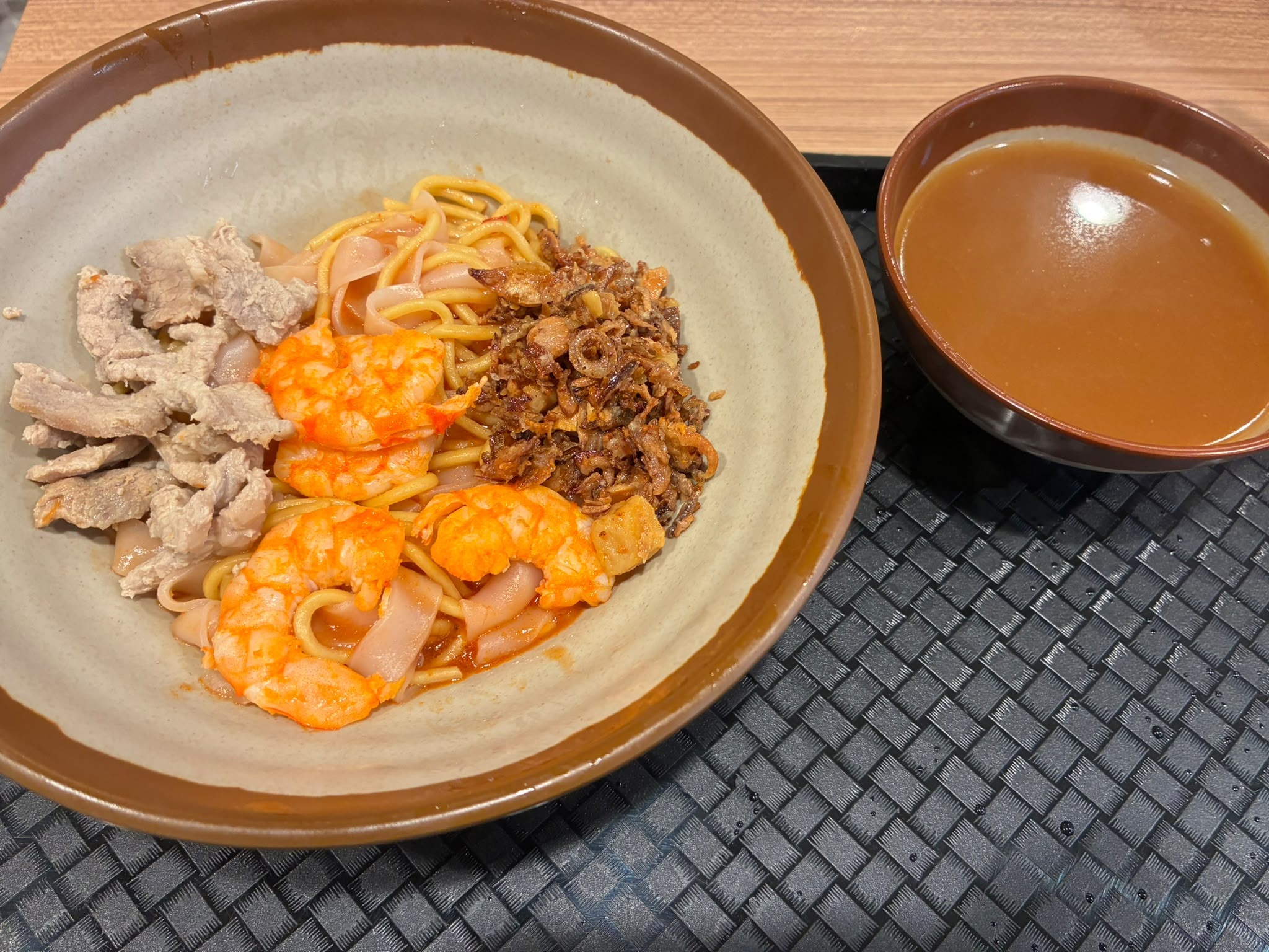 Dry prawn noodle at Clementi Mall Hawkers' Street