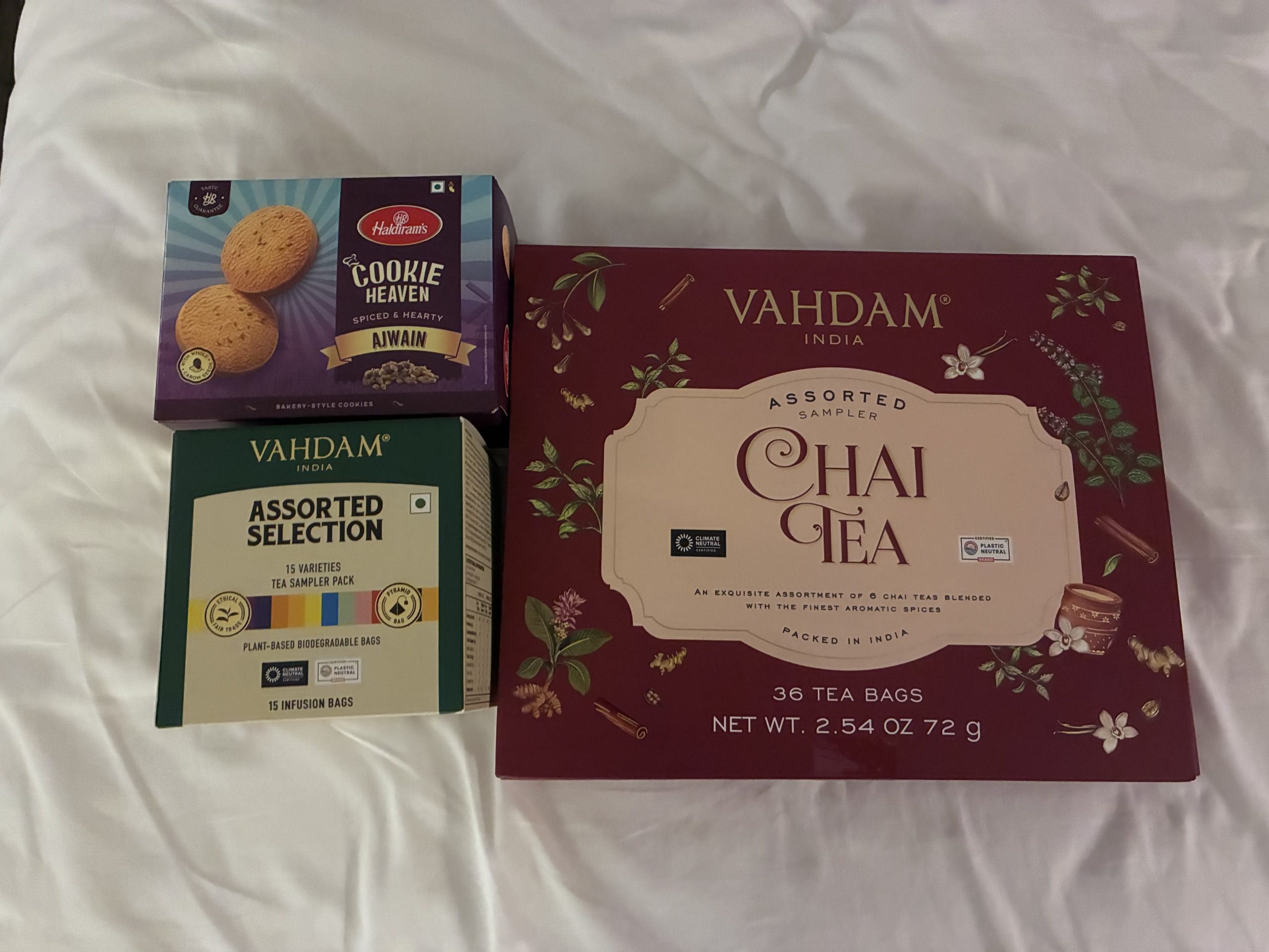 VAHDAMの紅茶を含む購入品
