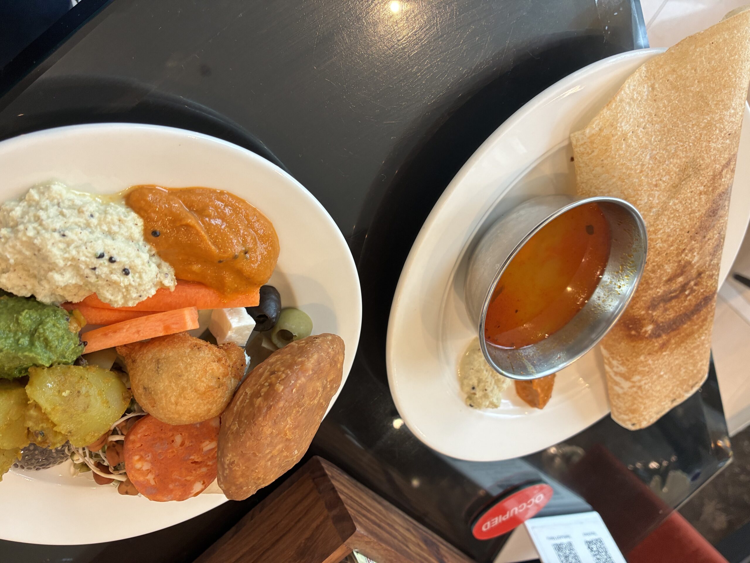 朝食のドーサ