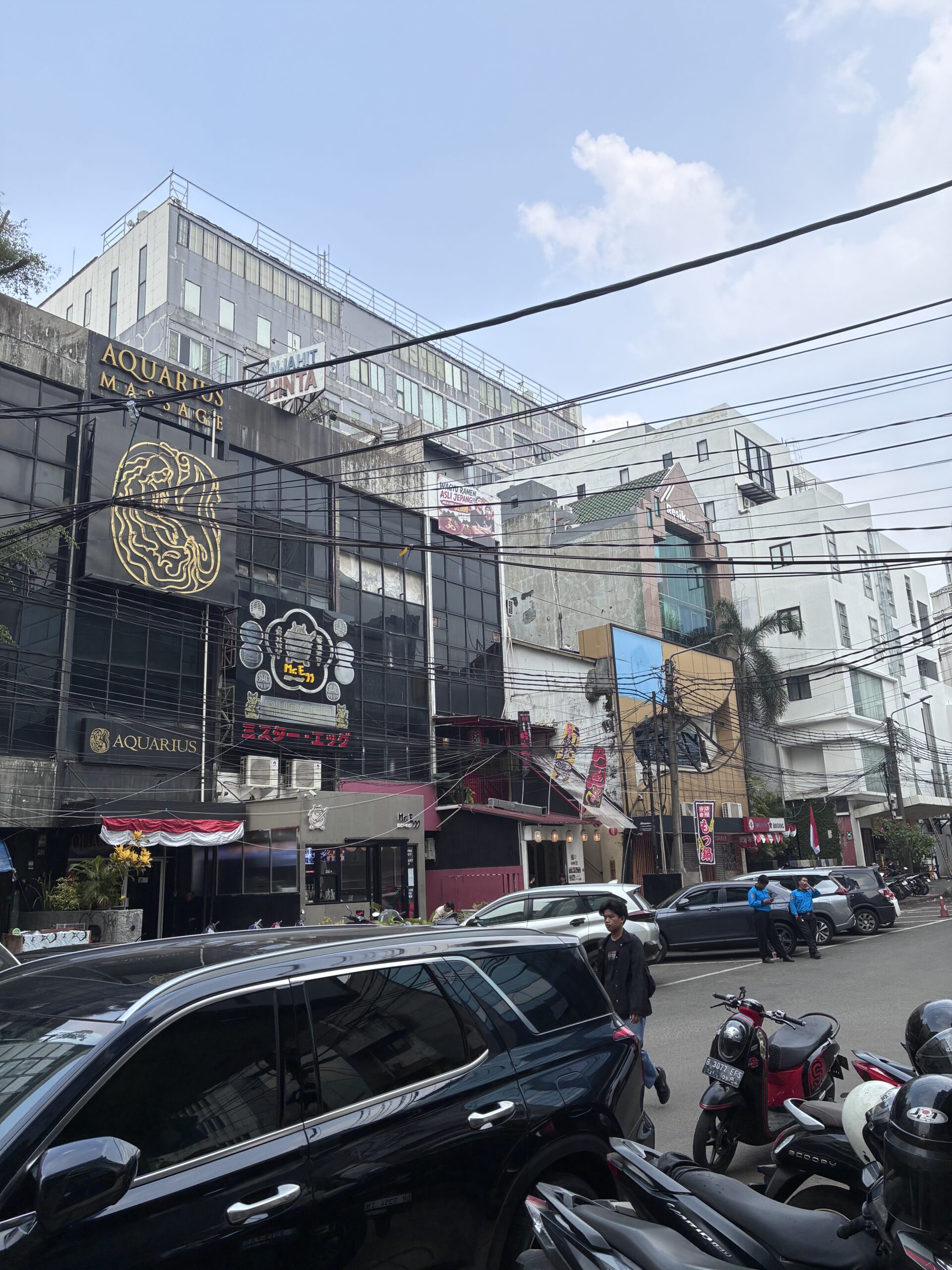 Blok Mの商店街