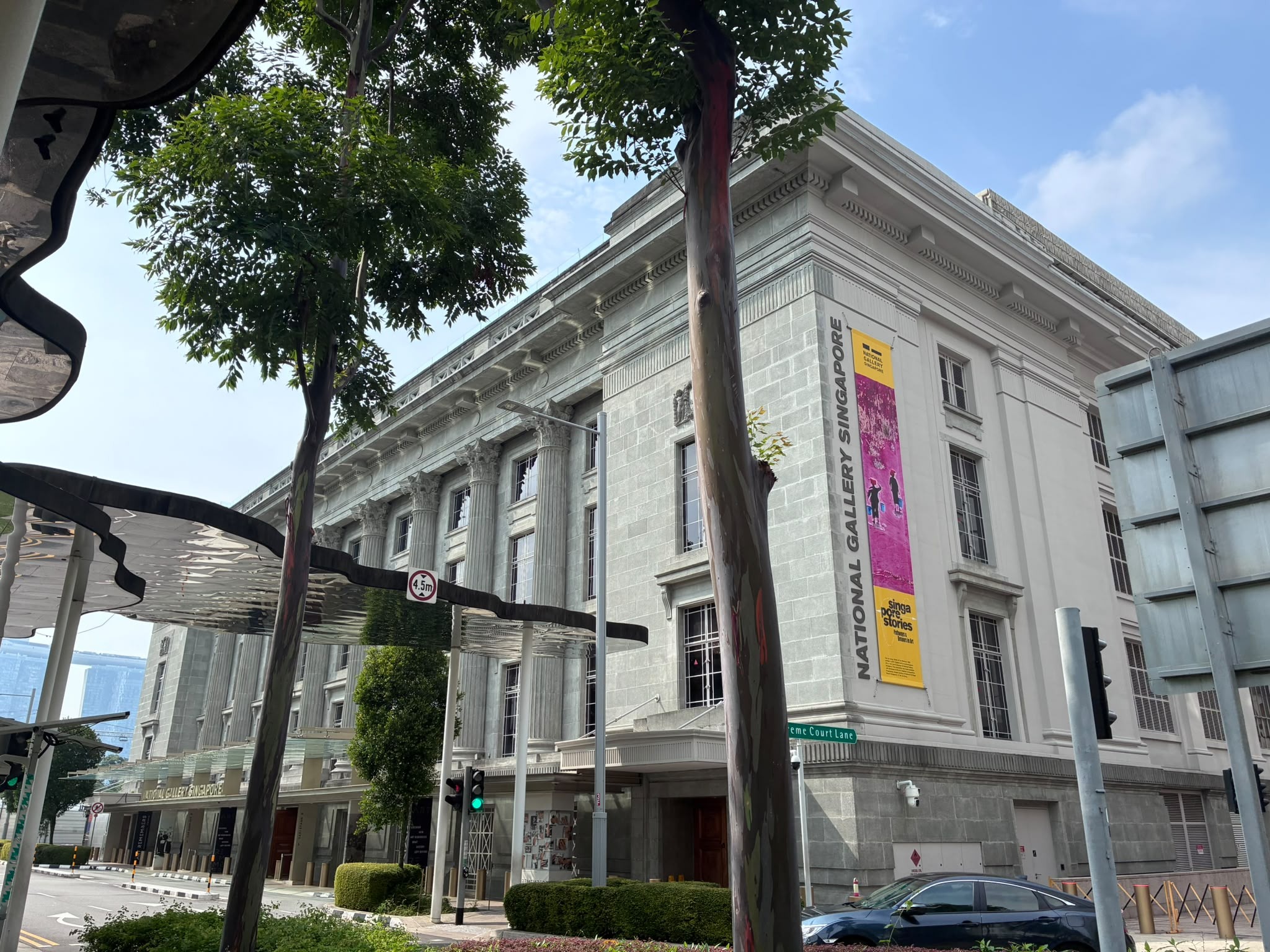 Former Supreme Court building, now part of National Gallery Singapore