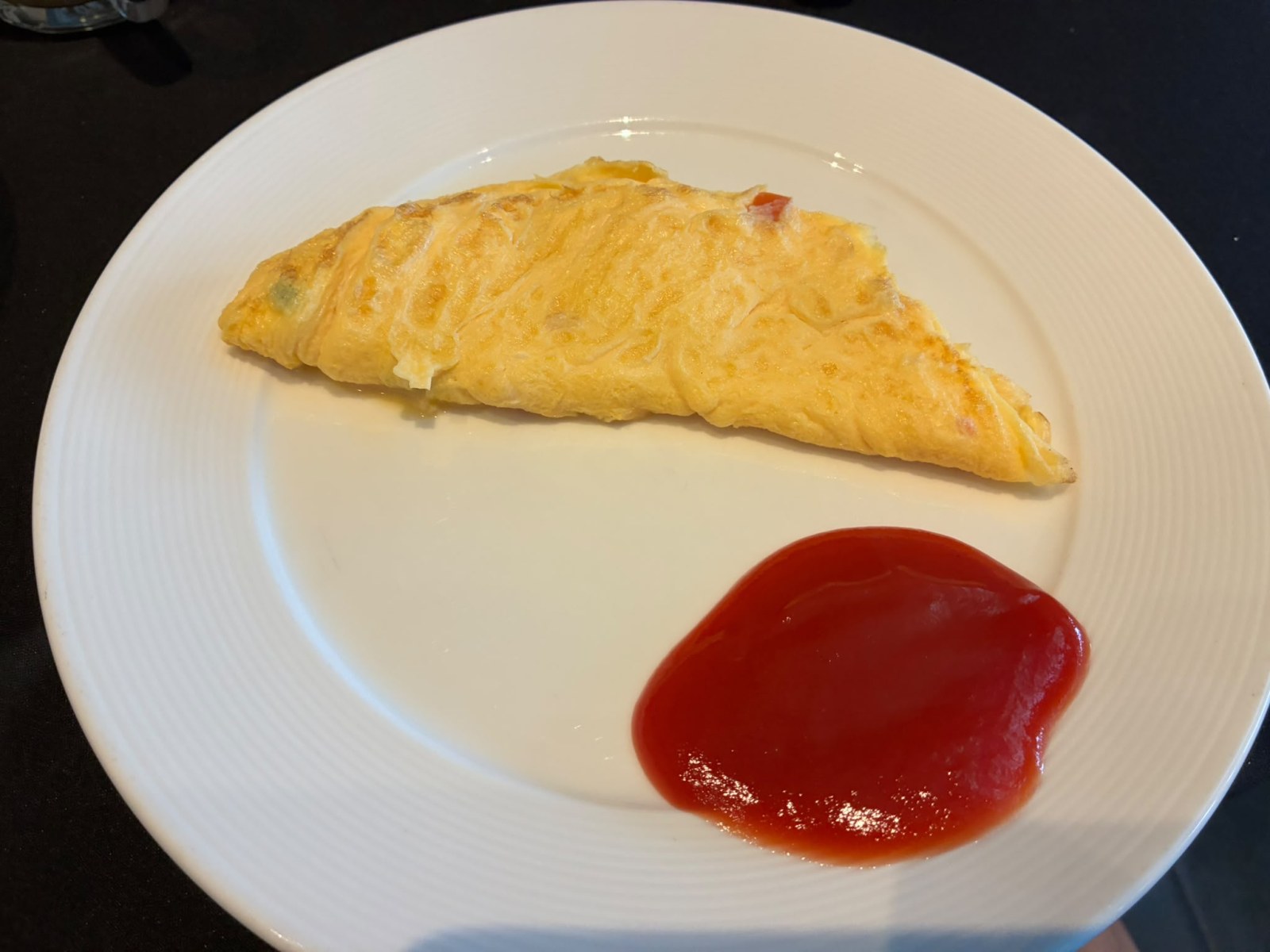 Made-to-order omelette served at the executive lounge of Hilton Kuala Lumpur, Malaysia