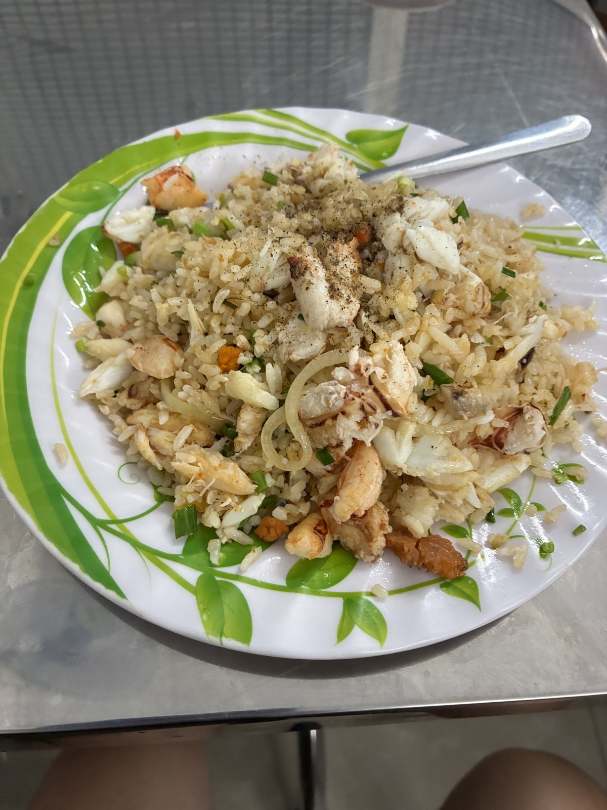Fried rice with seafood and pepper at Quan 94, Ho Chi Minh City, Vietnam